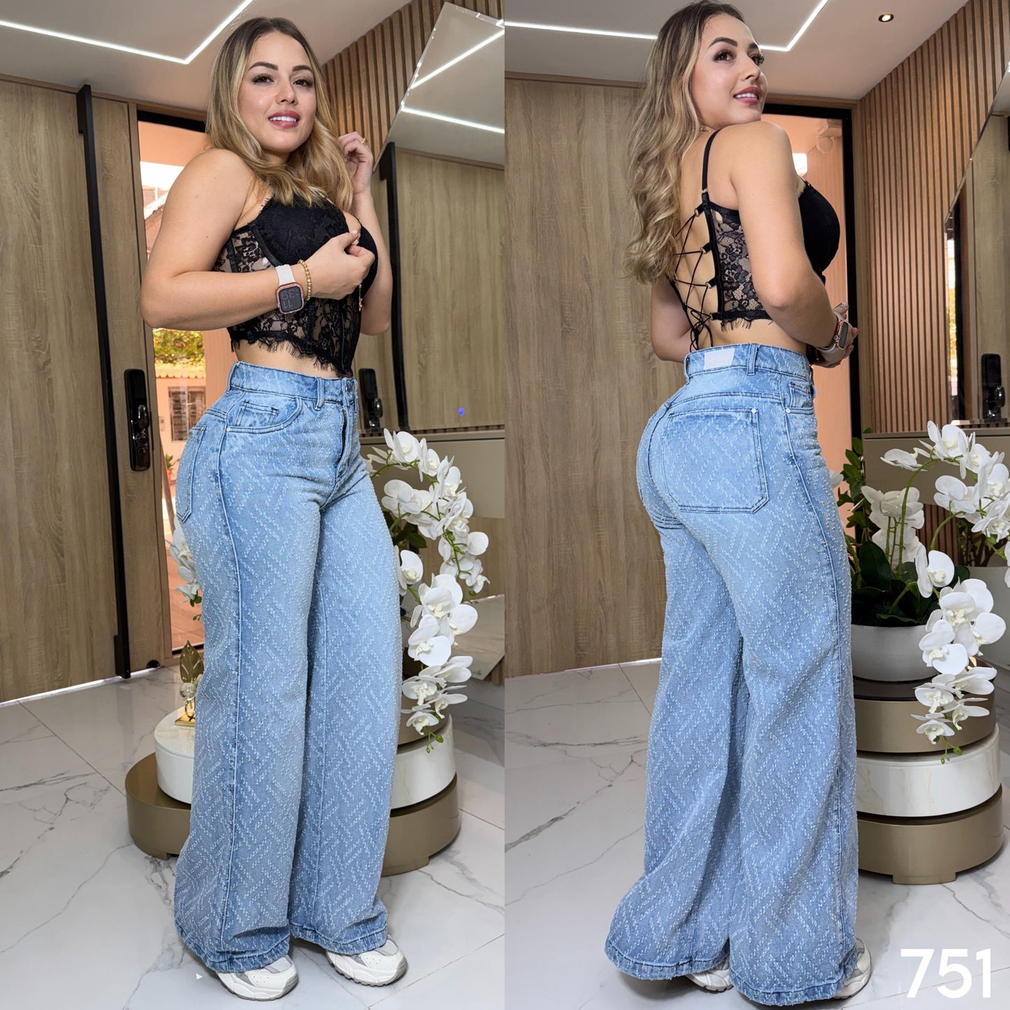 JEANS PALAZZO REF:751