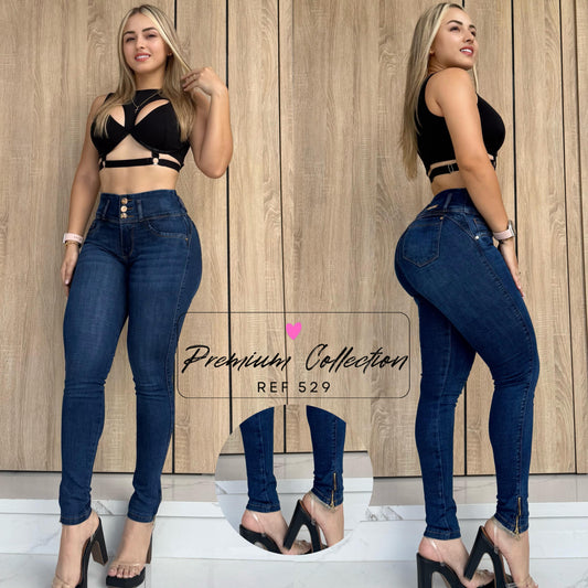 JEANS TONO MEDIO DE 3 BOTONES RF:529