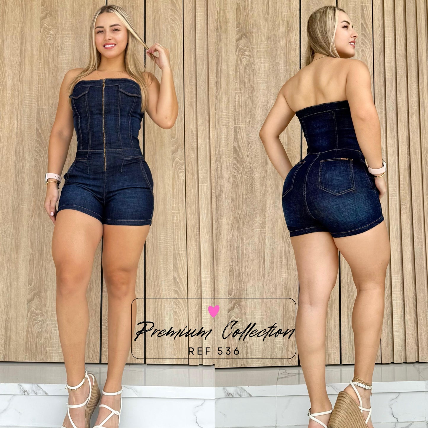 JEANS DAMA ENTERIZO  REF:536