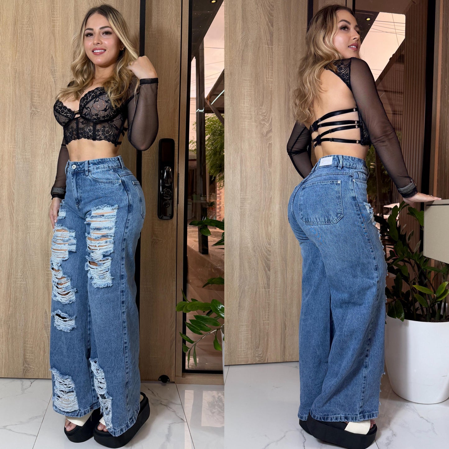JEANS PALAZZO REF:749
