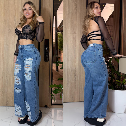 JEANS PALAZZO REF:749