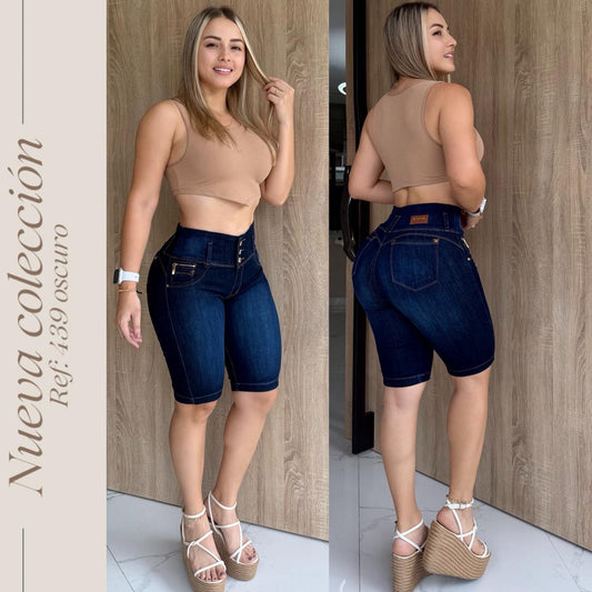 JEANS TORERO DE 3 BOTONES REF: 439 OSCURO