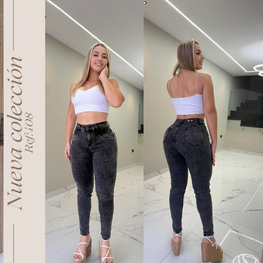 JEANS 1 BOTON GRIS FROSTER RF:408