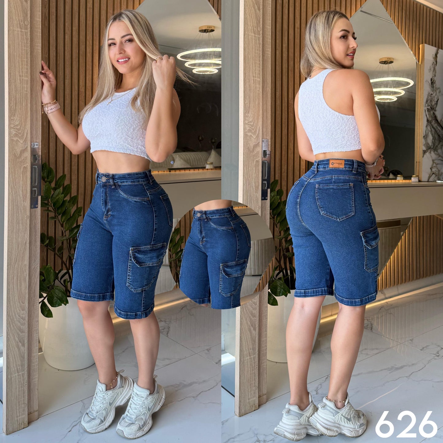 JEANS TORERO DE 1 BOTON  REF: 626 CON BOLSILLOS
