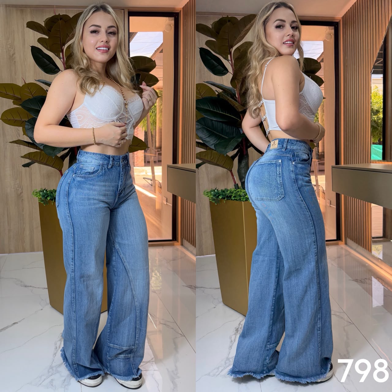 JEANS PALAZZO REF:798