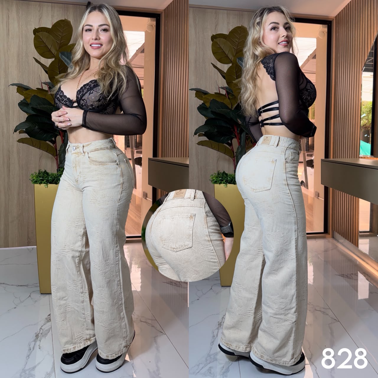 JEANS PALAZZO REF:828