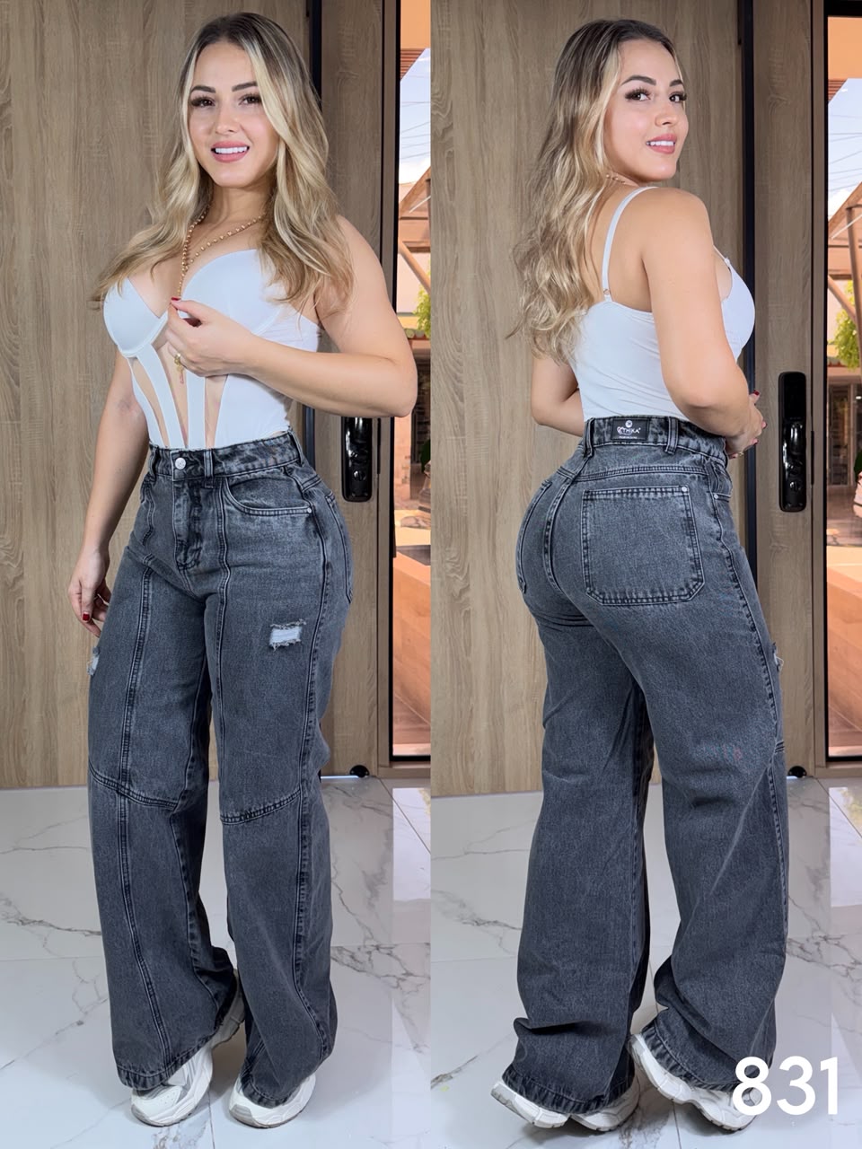 JEANS PALAZZO REF:831