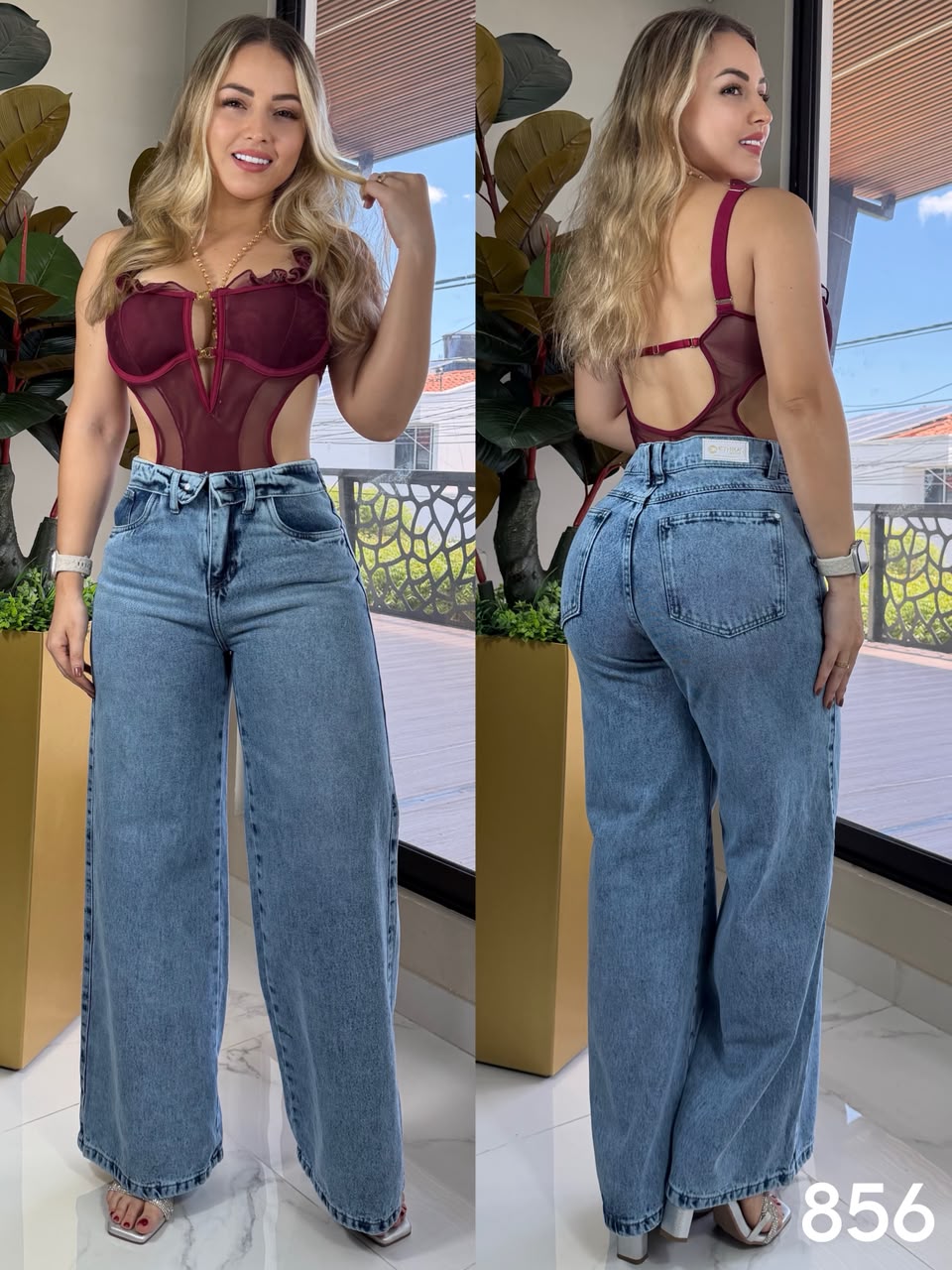 JEANS PALAZZO REF: 856